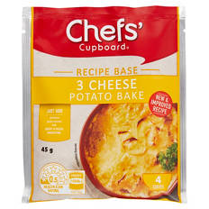 3 Cheese Potato Bake Recipe Base 45g